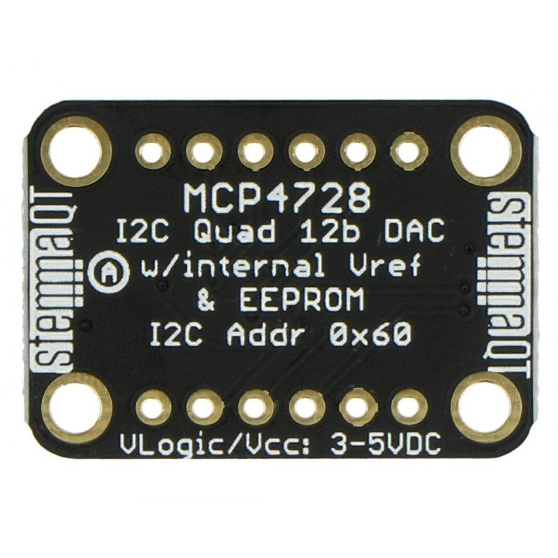 MCP4728 DAC I2C converter - 4 channels + EEPROM - Adafruit 4470