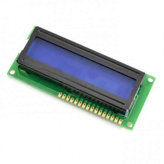 LCD display 2x16 characters blue + I2C LCM1602 Botland - Robotic Shop