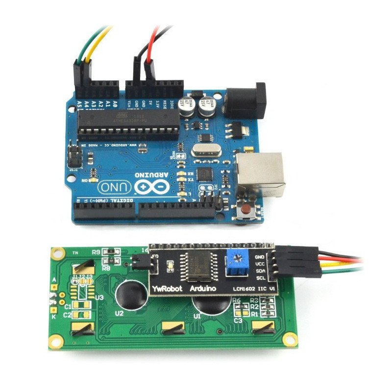 I2C converter for HD44780 LCD display