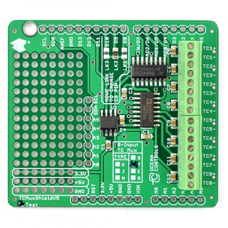 Thermocouple KTA-259 Shield for Arduino