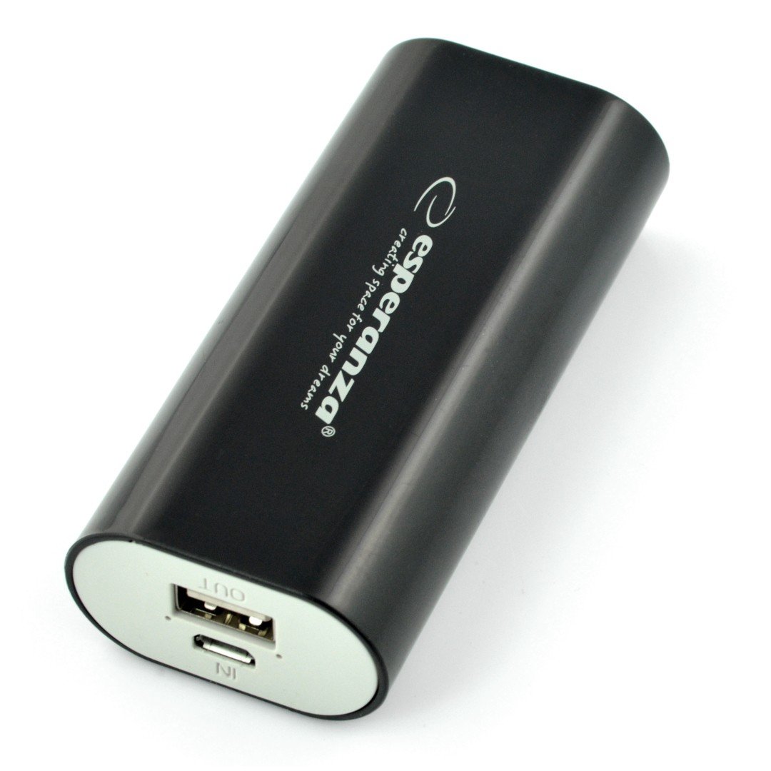 Mobile PowerBank battery Esperanza Hadron EMP105K 4400mAh