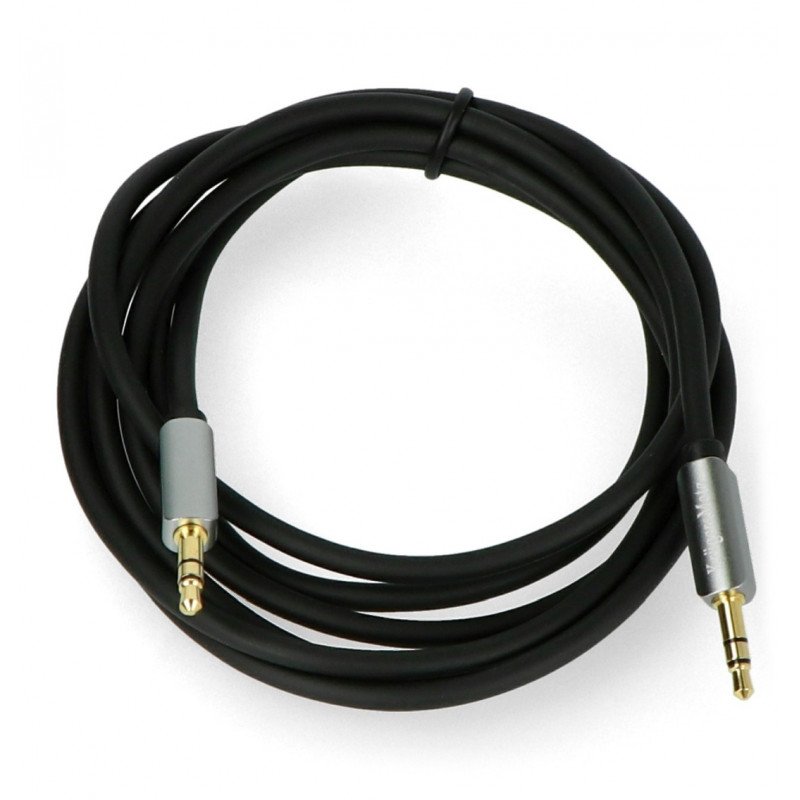 Kruger&Matz Jack 3.5mm stereo black cable - 1.8m