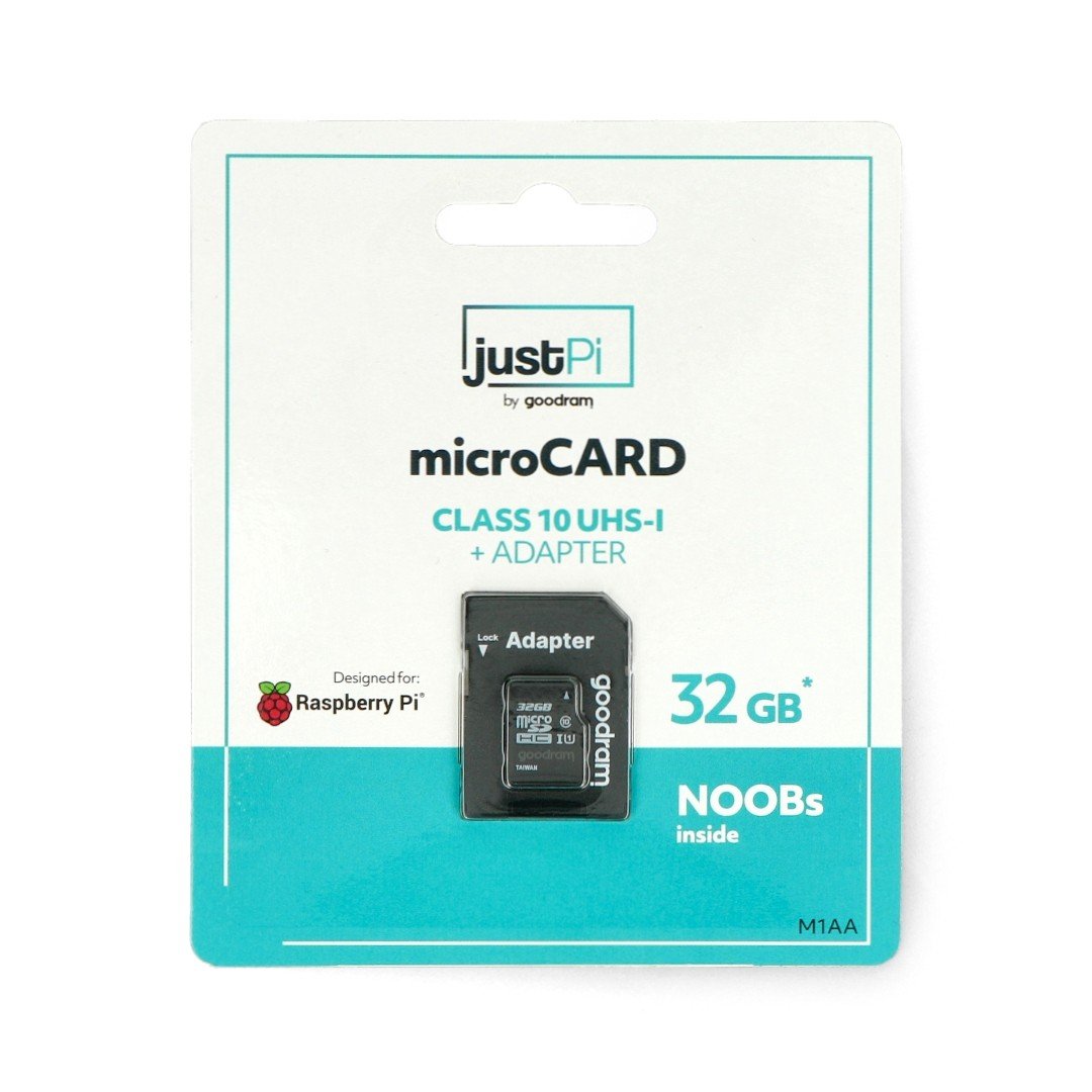 Raspberry Pi micro SD / SDHC memory card + NOOBs system