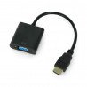 HDMI to VGA converter + HD31A audio with cable* - zdjęcie 1