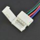Connector Strip LED 10mm 4 pin - with cable