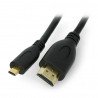 Lanberg microHDMI cable - HDMI - 1.8m - zdjęcie 1