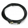 Lanberg microHDMI cable - HDMI - 1.8m - zdjęcie 2