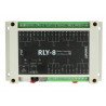 Ethernet controller with 8-channel relay - RLY-8-POE-USB - zdjęcie 2