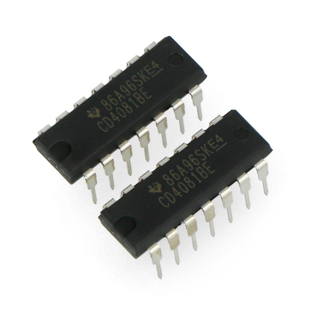 Logic system CD4081BE - 4xAND - 2pcs
