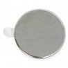 Round neodymium magnet with adhesive layer N N35/Ni 15x1,2mm - 10pcs. - zdjęcie 2