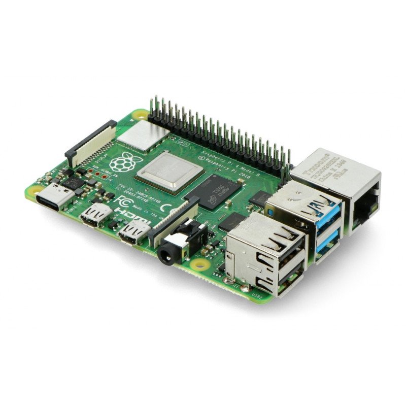 Raspberry Pi 4 model B Dual-band wifi Bluetooth 8 Botland - Robotic Shop