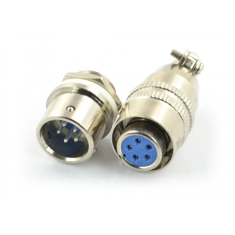 Industrial connector ZP2 with quick-connector - 5-pin