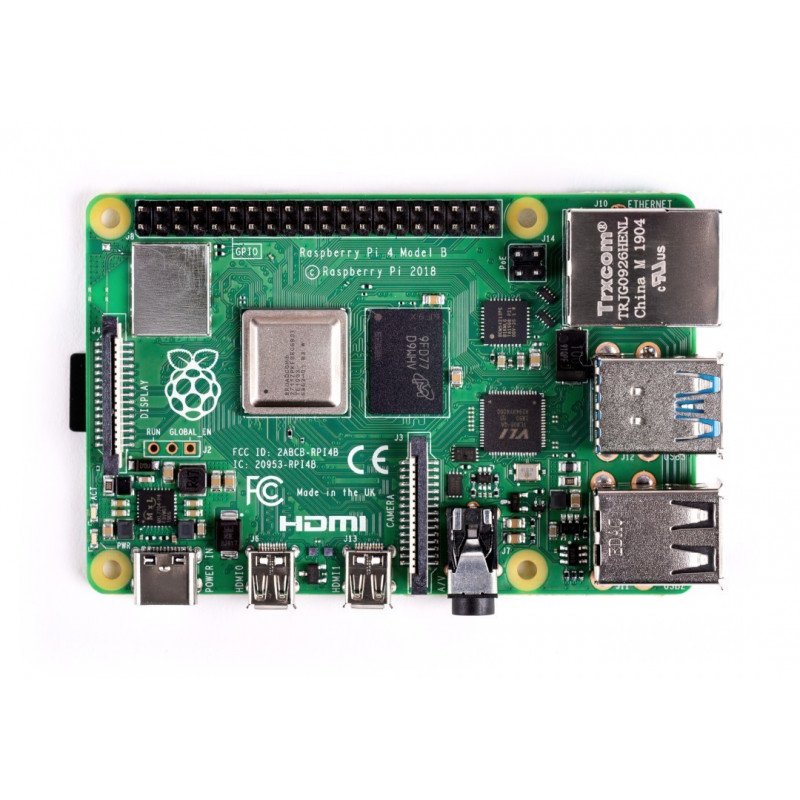 Set with Raspberry Pi 4B WiFi 8GB RAM + official accessories