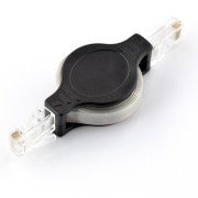 RJ45 coiled patch cord 1m