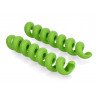 Organiser for Blow cables - flexible green spring - 2pcs. - zdjęcie 3