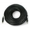 Lanberg Ethernet Patchcord UTP 5e 30m - black - zdjęcie 2