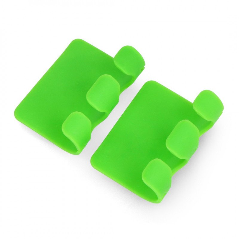 Cable organizer Blow - charger handle green - 2pcs.