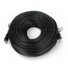 Lanberg Ethernet Patchcord UTP 5e 50m - black - zdjęcie 2