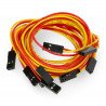 Cable with female plugs 2 pin raster 2.54 mm - 40 cm - zdjęcie 5