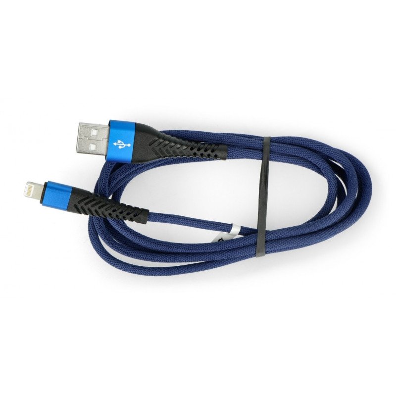 eXtreme Spider USB A - Lightning for iPhone/iPad/iPod 1.5m - blue