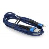 eXtreme Spider USB A - Lightning for iPhone/iPad/iPod 1.5m - blue - zdjęcie 3