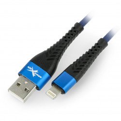 eXtreme Spider USB A - Lightning for iPhone/iPad/iPod 1.5m - blue