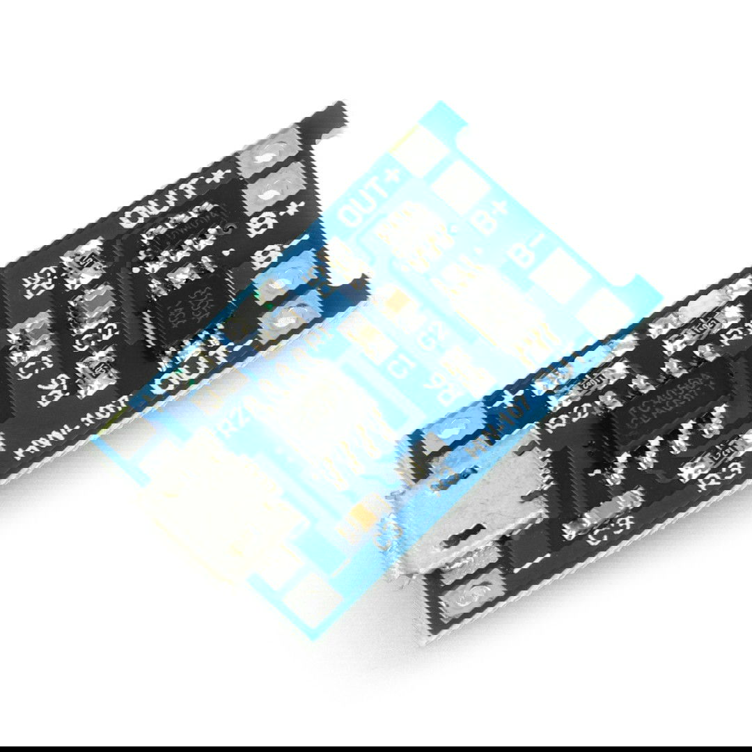 Li-Pol TP4056 charger single cell 1S 3.7V microUSB with protection