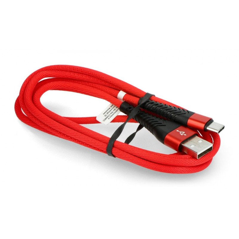eXtreme Spider USB A - USB C - 1.5m - red