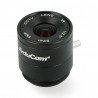 CS Mount 8mm lens with manual focus - for Raspberry Pi camera - Arducam LN038 - zdjęcie 1