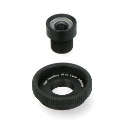 M12 8mm lens with an adapter for Raspberry Pi camera - ArduCam LN024