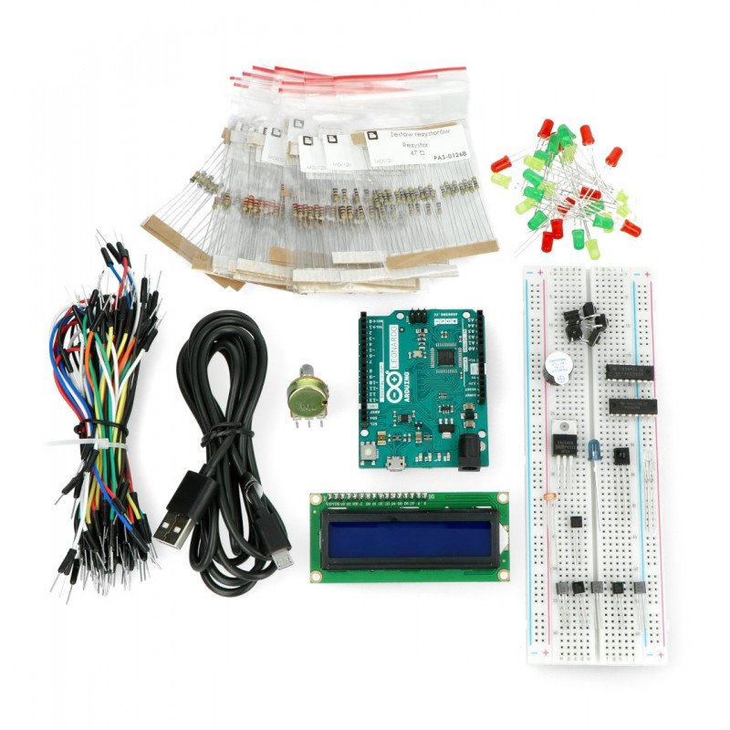 Electro StarterKit Manual - module, Arduino Leonardo + box