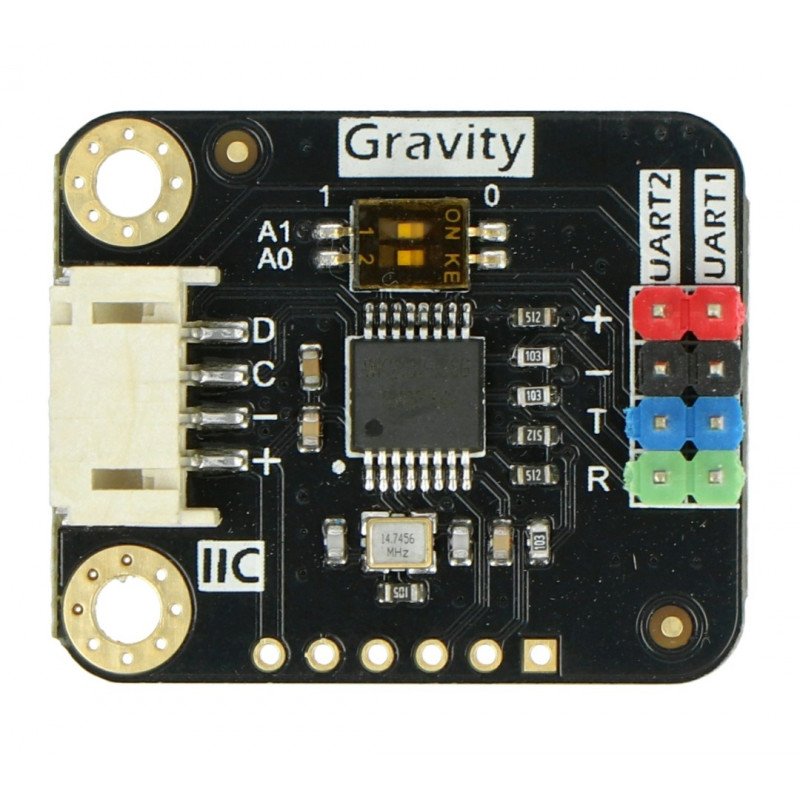 Gravity - I2C converter - 2x UART - DFRobot DFR0627