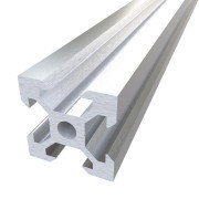 Profile V-Slot 2020 silver anodized 250 mm
