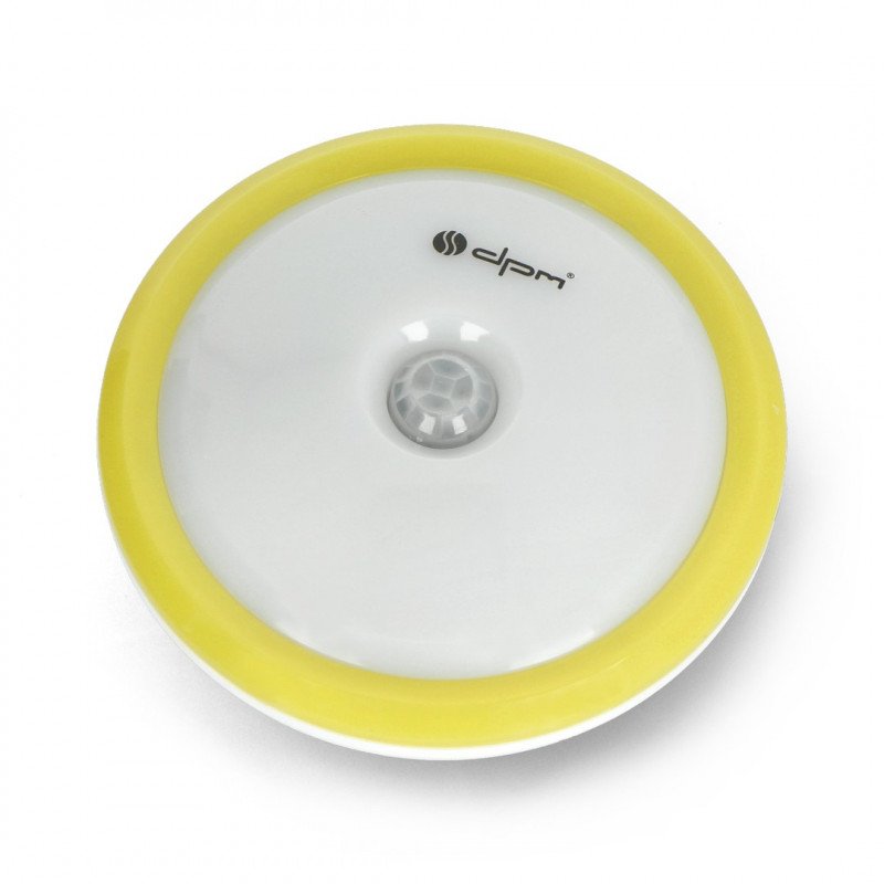 LED ML7000 with motion and twilight sensor with integrated battery - yellow