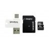 Goodram All in One memory card micro SD / SDHC 16GB class 10 + adapter + reader OTG - zdjęcie 2