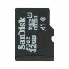SanDisk microSD memory card 32GB 80MB/s class 10 + Raspbian NOOBs system for Raspberry Pi 4B/3B+/3B/2B - zdjęcie 1