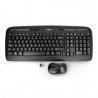 Logitech MK330 wireless kit - keyboard + mouse - black - zdjęcie 1