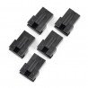 3-pin female socket housing - 2.5mm raster 3-pin female socket housing - 2.5mm raster - zdjęcie 1