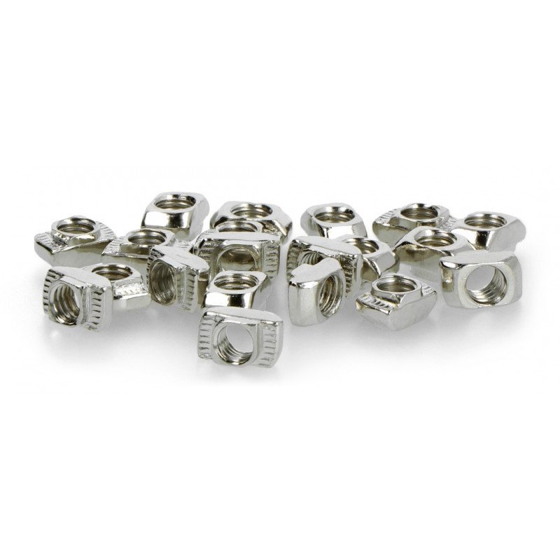 Nuts T-NUT M5 25 pieces