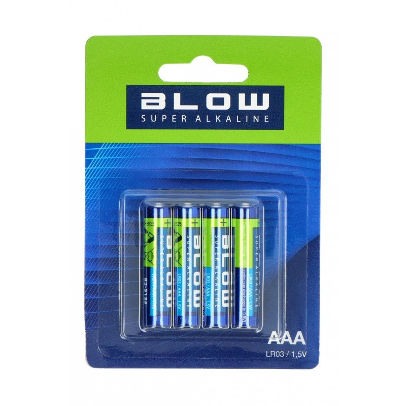 Battery AAA (R3 LR3) Blow Super Alkaline - 4 pcs.