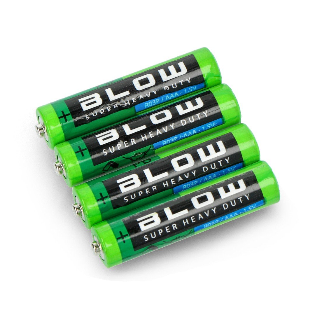 AAA (R03P) battery Blow Super Heavy Duty - 4pcs. Botland - Robotic Shop