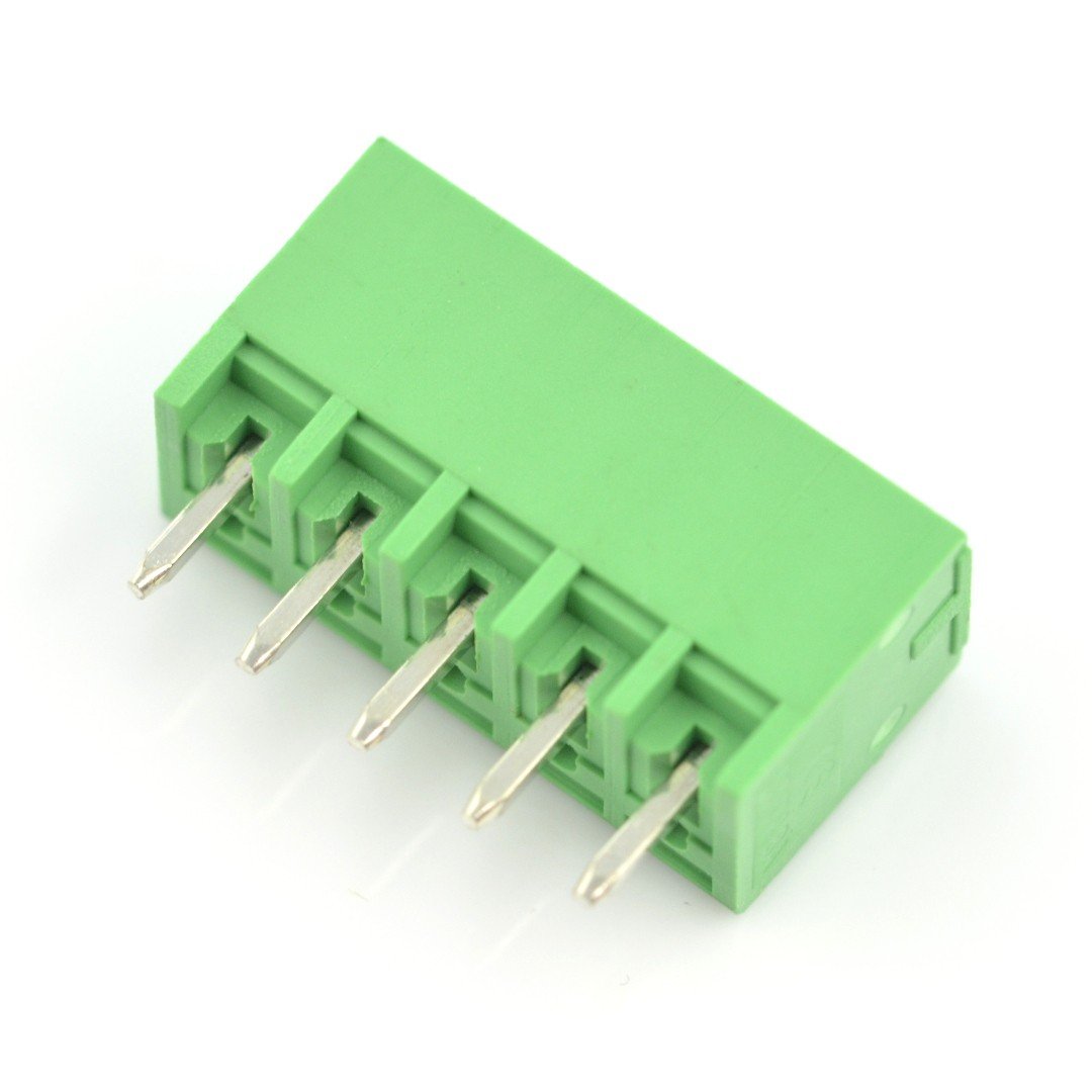 Assembly bar male 5-pin, raster 3,5mm, vertical