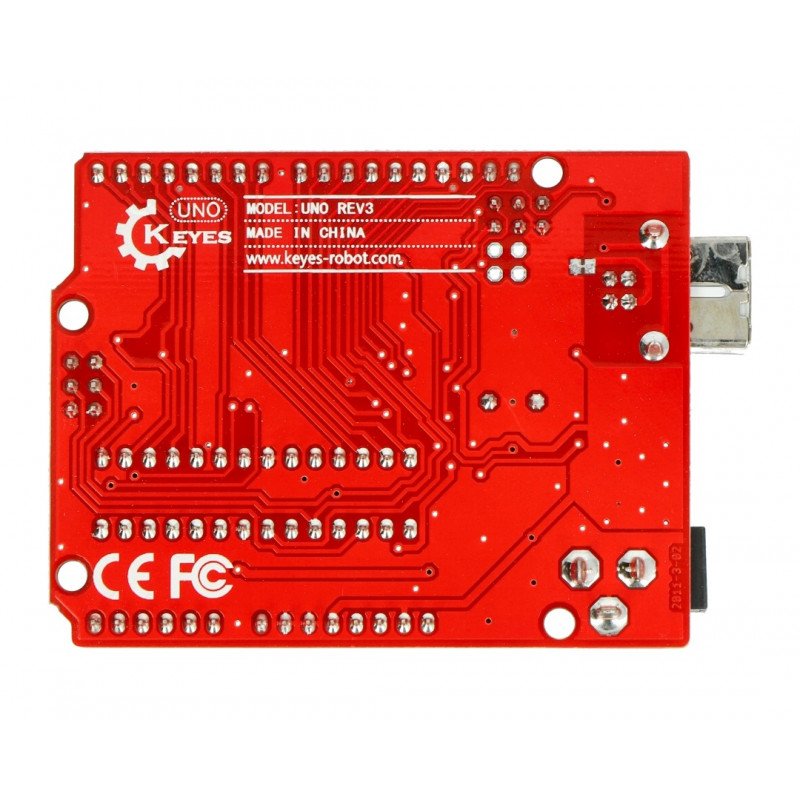 Buy Keyes UNO Rev 3 compatible with Arduino + USB Botland