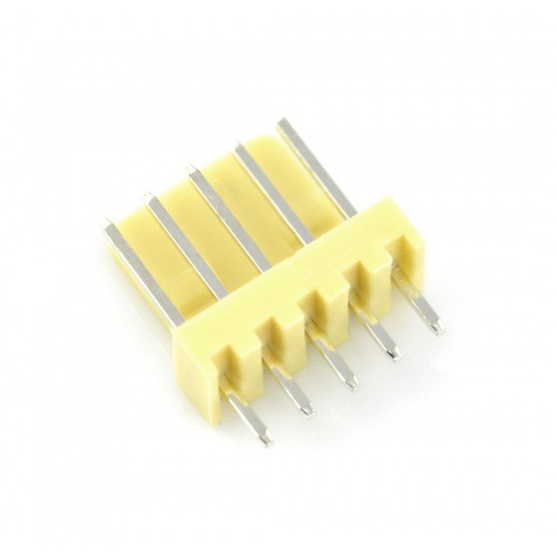 2,54 mm - plug 5-pin - 5 pcs