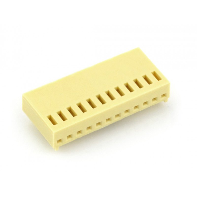 2,54 mm - socket 12-pin - 5 pcs