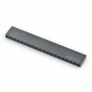 Straight connector 1x20pin, 2.54mm grid - vertical