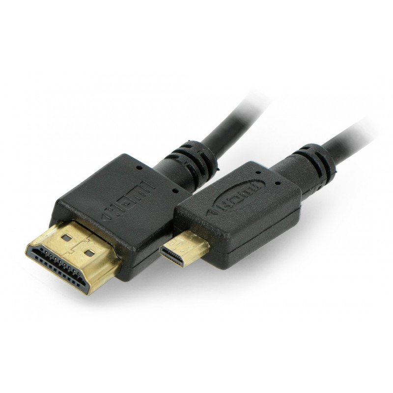 Gembird microHDMI cable - HDMI v1.4 - black 3m