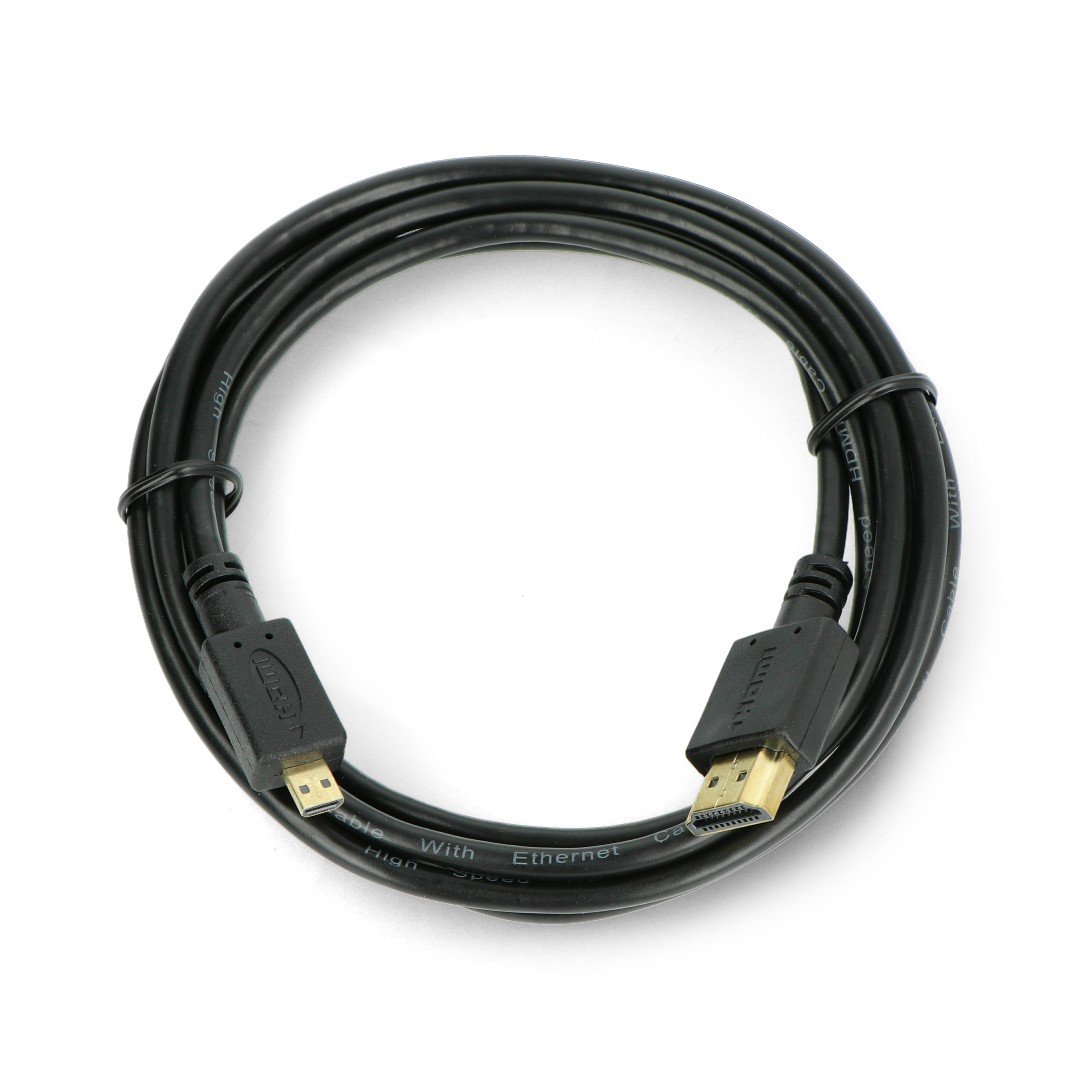 Gembird microHDMI cable - HDMI v1.4 - black 1.8m