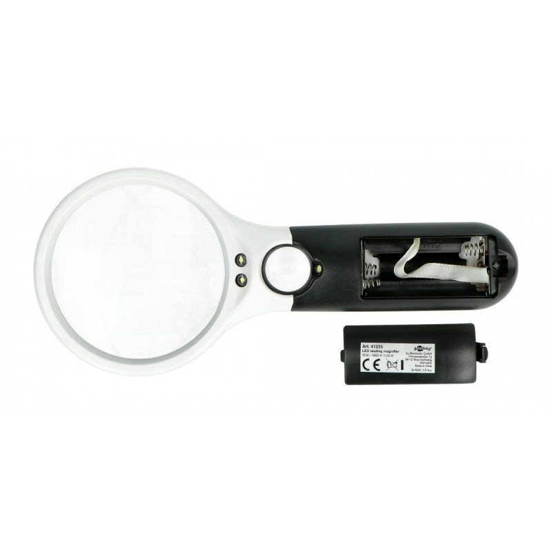 LED reading magnifier