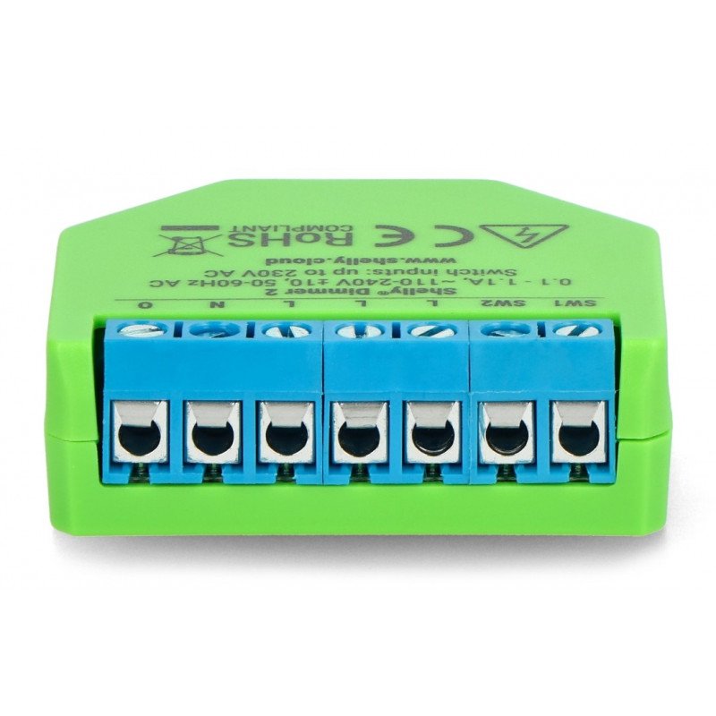 Shelly Dimmer 2 - 230V WiFi lighting controller - Android / iOS application